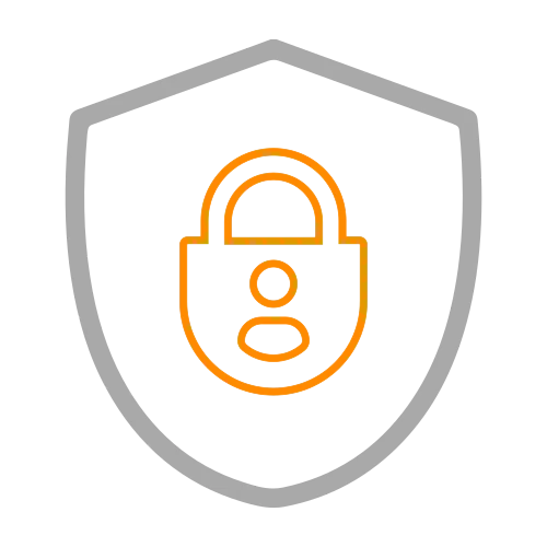 SSL encryption and data security shield