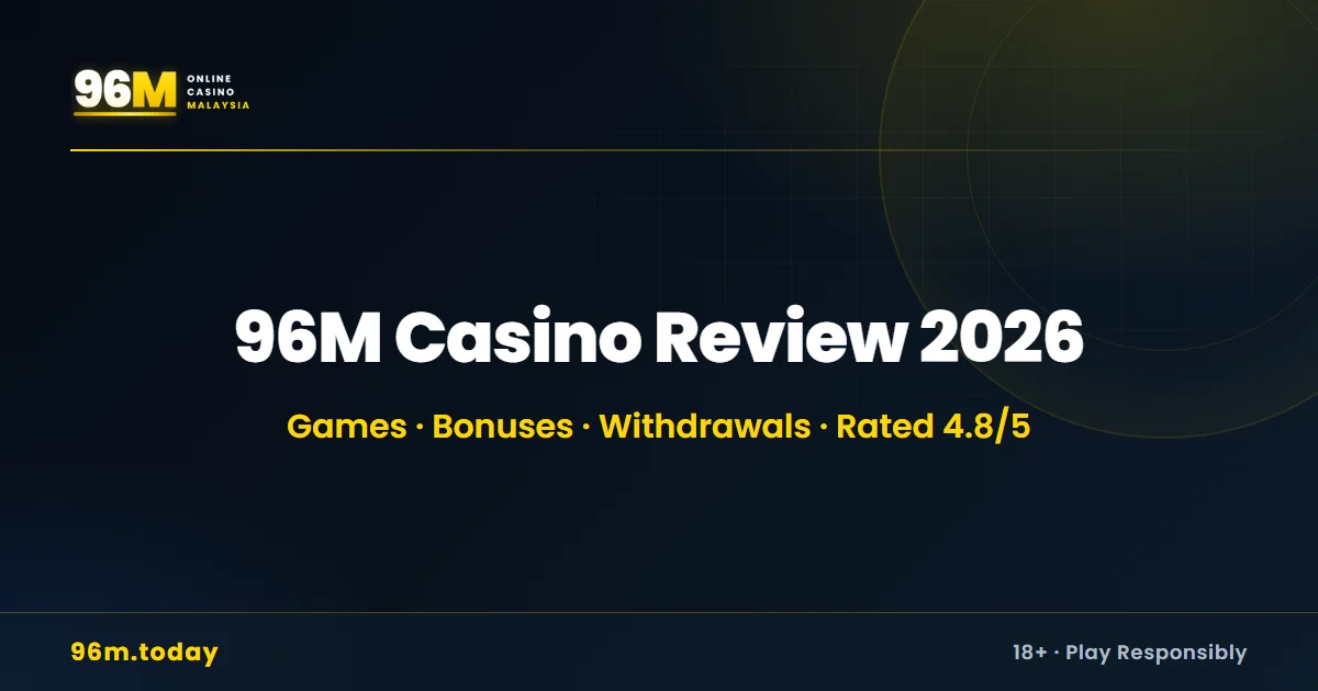 96M Casino review 2026 rating and summary
